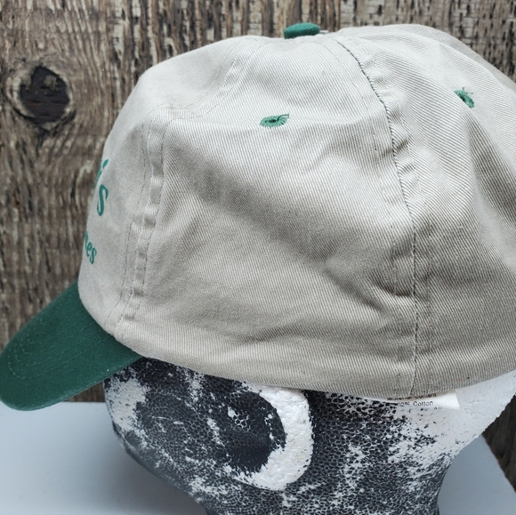 Sherni's Candies & Cones Beige & Green Snapback Baseball Hat Cap One Size - Picture 3 of 7